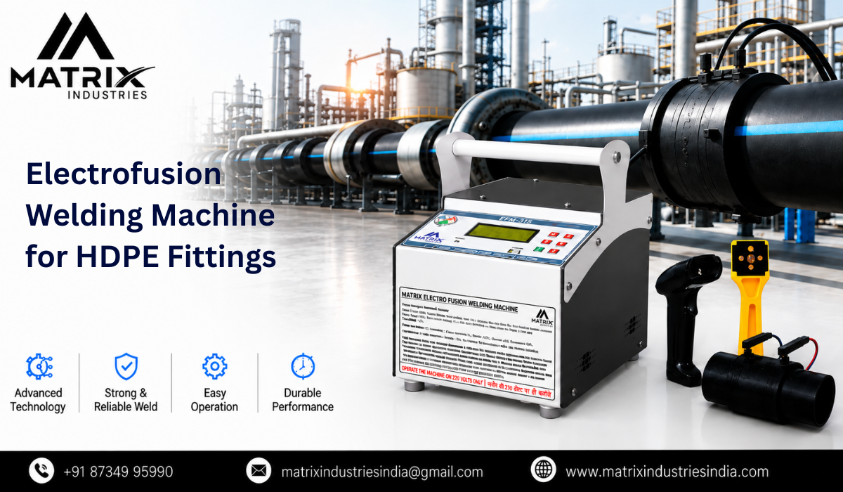 Electrofusion Welding Machine for HDPE Fittings