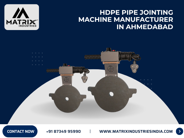 HDPE Pipe Jointing Machine Manufacturer in Ahmedabad