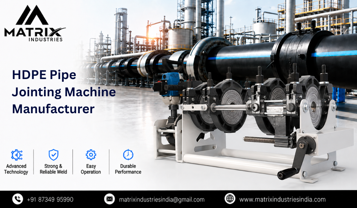 HDPE Pipe Jointing Machine Manufacturer